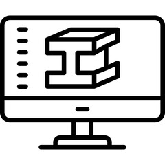 Computer Icon Vector Element