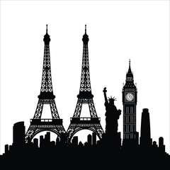 City Silhouette, Urban Silhouette, City Skyline Art, City Outline SVG, Skyline Clipart, City Vector, Cityscape Silhouette, City Drawing, Cityscape Outline, Modern City Art, City Silhouette SVG, Citysc