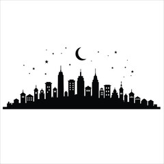 City Silhouette, Urban Silhouette, City Skyline Art, City Outline SVG, Skyline Clipart, City Vector, Cityscape Silhouette, City Drawing, Cityscape Outline, Modern City Art, City Silhouette SVG, Citysc
