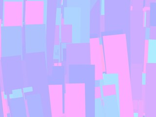 abstract colorful background, stickman