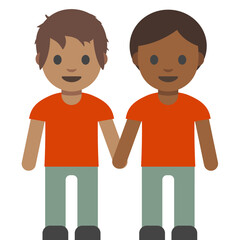 Friends Holding Hands Emoji
