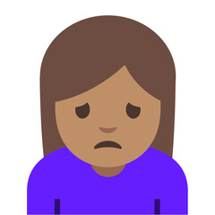 Downcast Girl Emoji
