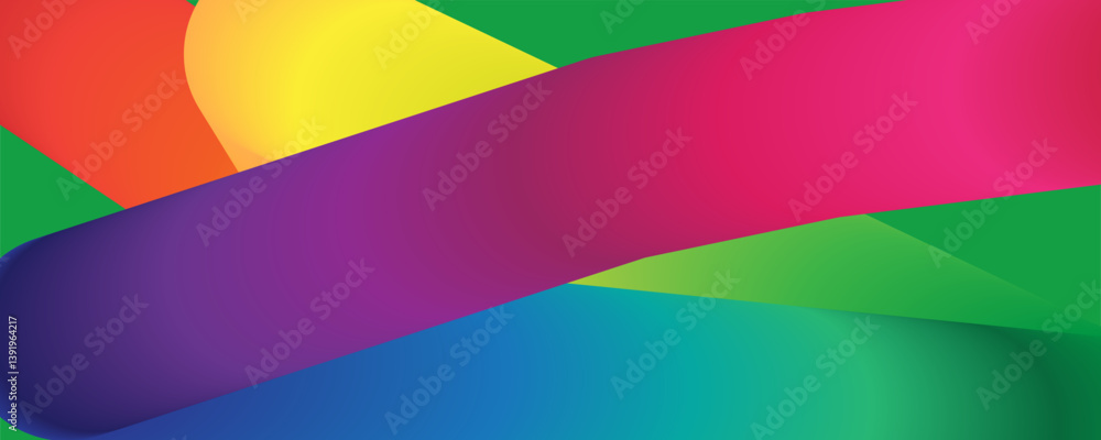 Aufkleber abstract background design, liquid style colorful pastel abstract background with elements vector, g