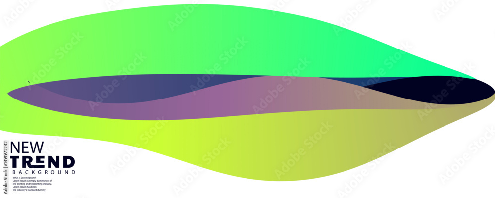 Poster abstract background design, liquid style colorful pastel abstract background with elements vector, g