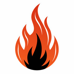 vector fire icon