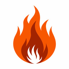 vector fire icon