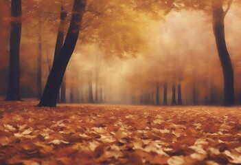 falling generated autumn trees illustration ai leaves background vector sky summer plant landscape pattern tree branch season art orange flower fall leaf maple wallpaper nature yellow design