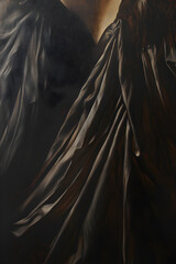 Eloquent Elegance: A Study of Light and Shadow in Timeless Drapery