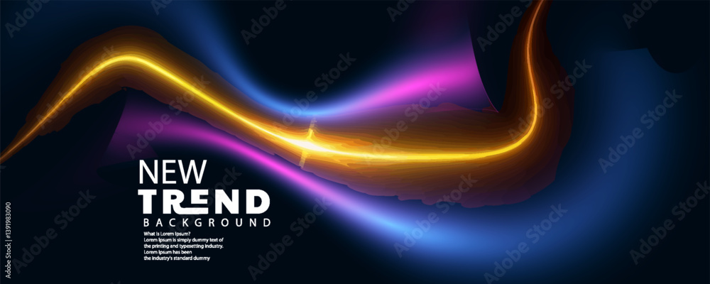 Poster abstract background design, liquid style colorful pastel abstract background with elements vector, g