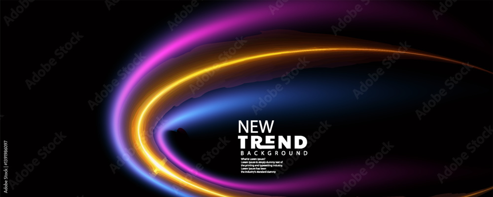 Poster abstract background design, liquid style colorful pastel abstract background with elements vector, g