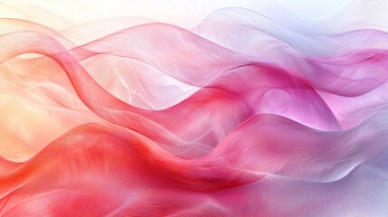 Fototapeta premium Abstract Pastel Swirls: A Symphony of Colors and Textures