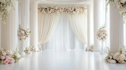 Elegant Wedding Ceremony Venue Interior (4)