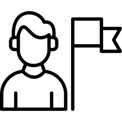 Flag Icon Vector Element