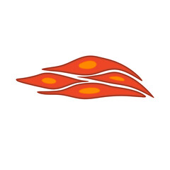 Smooth muscle tissue. Medical vector illustration.
