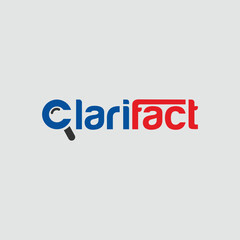 Clarifact Logo Design – Clean & Intelligent Brand Identity for Fact-Checking, Research, and Data Clarity Services