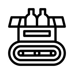 packaging line icon