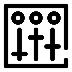 video and movie dashed line icon