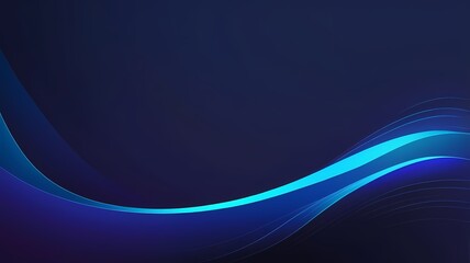 A modern tech-style gradient with deep blue, indigo, and electric cyan