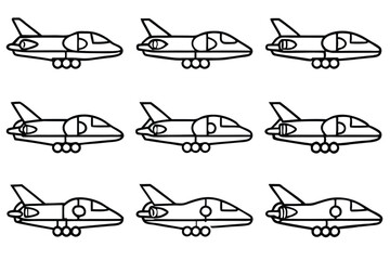 jetmover zx5 line art stylish illustration minimalistic futuristic vehicle design