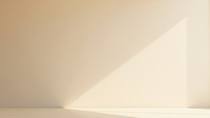 beige wall creates warm minimalistic background suitable various interior design projects
