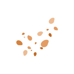 Mushroom spores Illustration