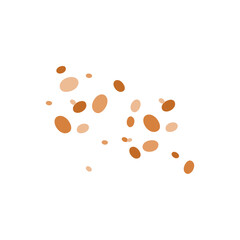 Mushroom spores Illustration