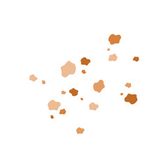 Mushroom spores Illustration