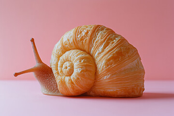 Pastel snail art highlights creativity and whimsy