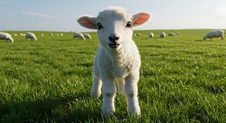 Fototapeta premium Spring's First Smile AI Generated