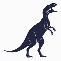 vector illustration of a dinosaur
