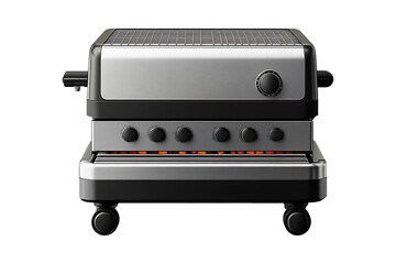Fototapeta premium Electric Grill isolated on transparent background 