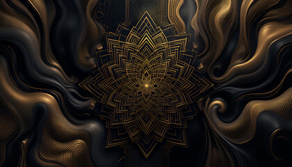 abstract fractal background