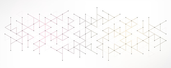 Abstract vector background with a geometric pattern of triangle shapes. Graphic design element 