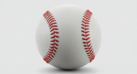 Baseball ball Isolated on white background