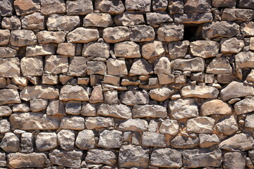 gray Background texture of stone wall
