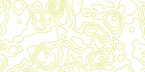Fototapeta premium The stylized colorful wavy abstract topographic map contour, lines Pattern background. Topographic map and landscape terrain texture grid. Wavy banner . 