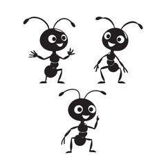 Fototapeta premium ant silhouette