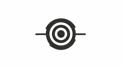 A target icon representing fitness goals, motivation, achievement, and personal training milestones