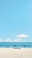 Beach outdoors horizon nature.