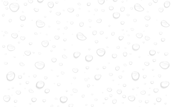 Realistic water drops. PNG drops, condensation on the window, transparent water drop. Abstract water drops, bubbles on transparent background, digital liquid design, Stock royalty free.