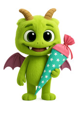 Monster mit Schultüte