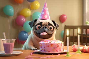 Party cake birthday dessert.