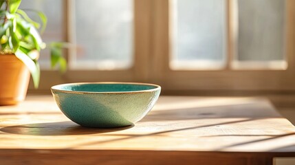 Direct sunlight on a cut dish for contrast 