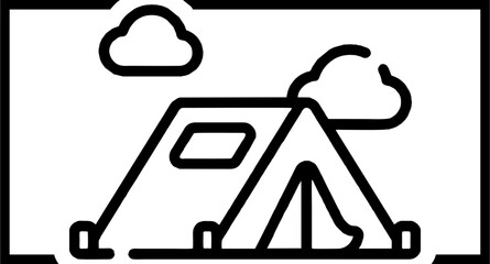 Tent icon.eps © 3B