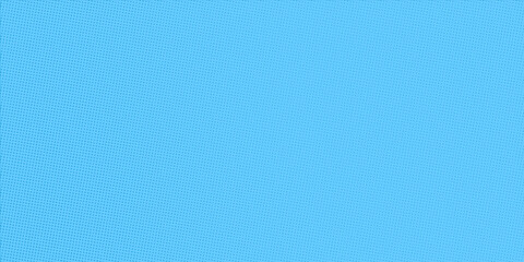 Halftone dots on blue background. Comic pop modern art style blank layout. Template design for comic book, presentation, sale or web banner Vector illustration