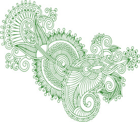Beautiful Mandala Art and Vector Mandala Design Image.
