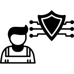 Cybersecurity Expert Icon