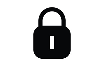 Various padlock icons in different styles on white background.