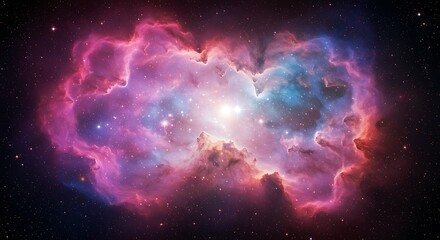 Cosmic Heartbeat AI Generated