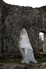 Experience Bridal Elegance Set Against the Breathtaking Backdrop of Ancient Ruins